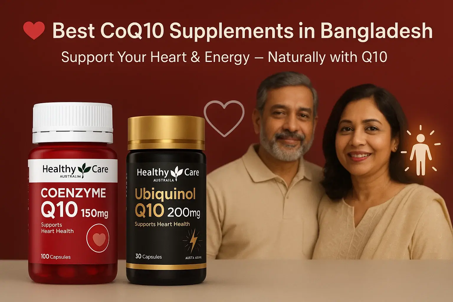 Best CoQ10 Supplements in Bangladesh for Heart & Energy