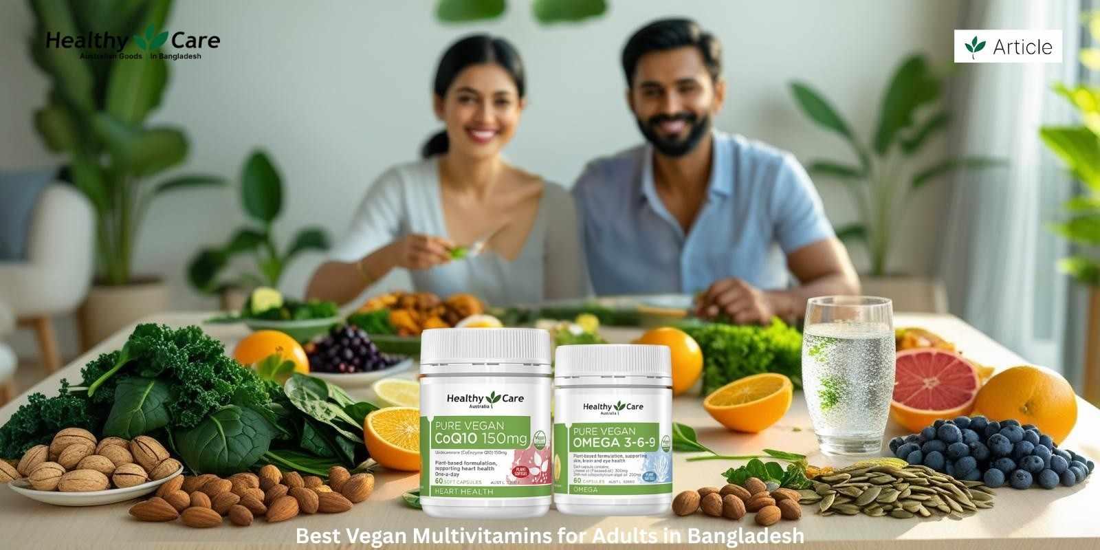 Best Vegan Multivitamins for Adults in Bangladesh | Complete Guide 2025