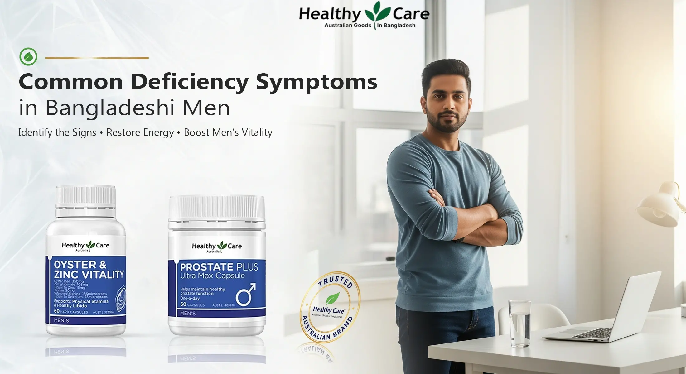 Common Deficiency Symptoms in Bangladeshi Men