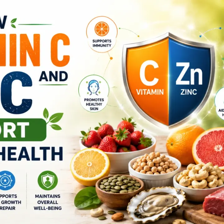 How Vitamin C and Zinc Support Overall Health