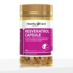 Healthy Care Resveratrol Capsule - 180 Capsules