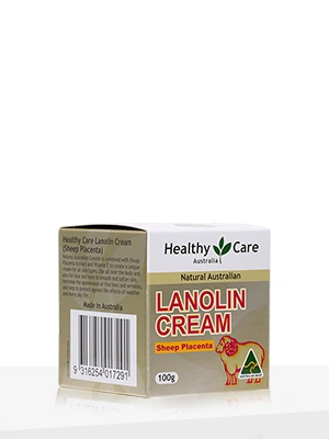 Healthy Care Lanolin with Sheep Placenta 100g