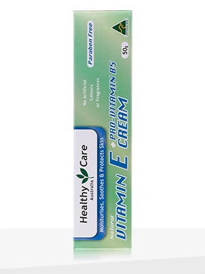 Healthy Care Vitamin E + Pro-Vitamin B5 Cream – 50g