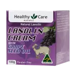 Healthy Care Lanolin of natural origin with Grape Seed Oil 100g