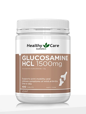 Healthy Care Glucosamine HCL 1500mg – 400 Tablets