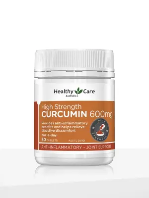 Healthy Care High Strength Curcumin 600mg – 60 Tablets
