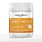 Healthy Care High Strength Garlic Oil 5000 – 150 Capsules