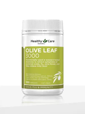 Healthy Care Olive Leaf 3000 – 100 Capsules