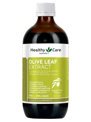 Healthy Care Olive Leaf Extract Pear Flavour 500mL