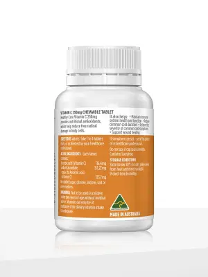 Healthy Care Vitamin C 250mg – 150 Tablets