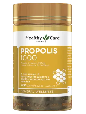 Healthy Care Propolis 1000 – 200 Capsules