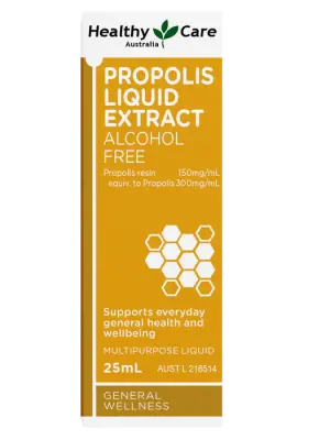 Healthy Care Propolis Liquid Extract Alcohol Free