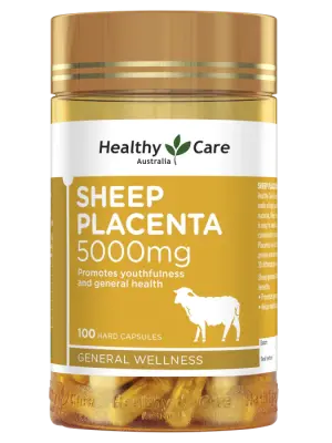 Healthy Care Sheep Placenta 5000mg – 100 Capsules