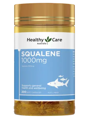 Healthy Care Squalene 1000mg – 200 Capsules