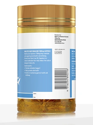 Healthy Care Squalene 1000mg – 200 Capsules