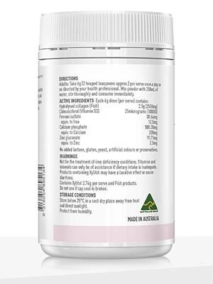 Healthy Care Beauty Collagen + Bone Support - 120g