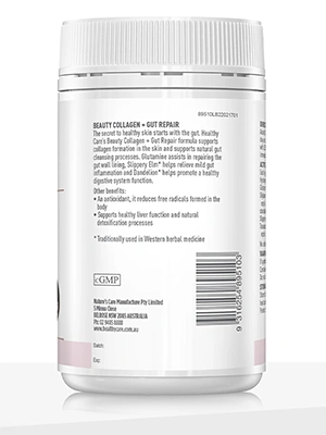 Healthy Care Beauty Collagen + Gut Repair – 120g
