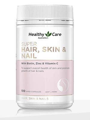 Healthy Care Super Hair, Skin & Nails – 100 Capsules