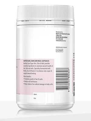 Healthy Care Super Hair, Skin & Nails – 100 Capsules