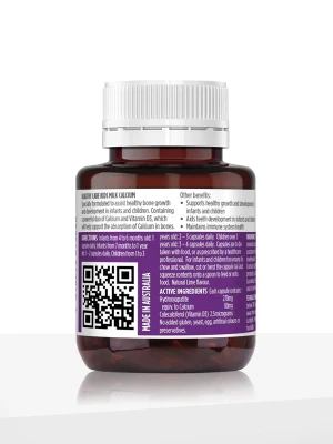 Kids Milk Calcium - 60 Capsules price in bangladesh