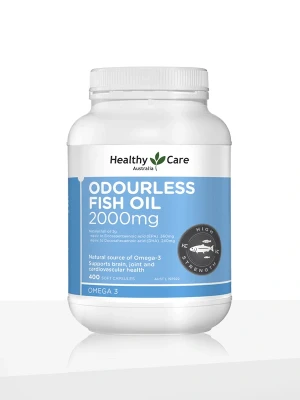 Odourless Fish Oil 2000mg- 200 Capsules