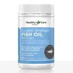 Healthy Care Double Strength Fish Oil Mini Caps - 200 Capsules