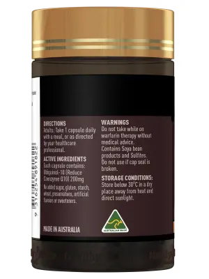 Healthy Care Ubiquinol-Q10 200mg – 60 Capsules