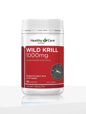 Healthy Care Wild Krill Oil 1000mg – 60 Capsules