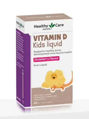 Healthy Care Vitamin D Kids Liquid 20mL