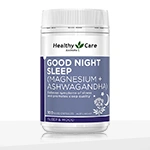 Healthy Care Good Night Sleep (Magnesium + Ashwagandha) - 100 Hard Capsules