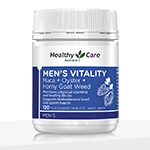 Healthy Care Men's Vitality Maca + Oyster + Horny Goat Weed