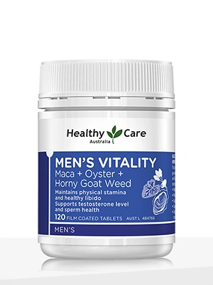 Healthy Care Men's Vitality Maca + Oyster + Horny Goat Weed