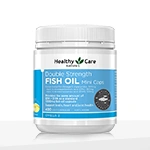 Healthy Care Double Strength Fish Oil Mini Caps - 400 Capsules