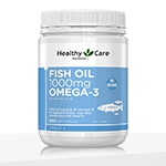 Healthy Care Fish Oil 1000mg Omega-3 - 400 capsules