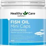 Healthy Care Fish Oil Mini Caps Odourless 400 Capsules