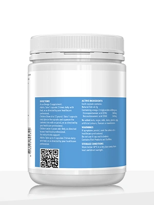 Healthy Care Odourless Fish Oil 2000mg – 200 Capsules