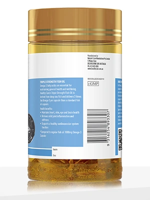 Healthy Care Triple Strength Fish Oil 150 Capsules