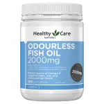 Healthy Care Odourless Fish Oil 2000mg – 200 Capsules
