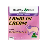 Healthy Care Lanolin Cream with Vitamin E – 100g