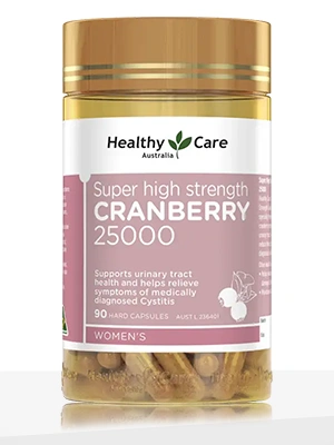 Healthy Care Super High Strength Cranberry 25,000 – 90 Capsules