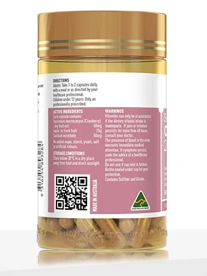 Healthy Care Super High Strength Cranberry 25,000 – 90 Capsules