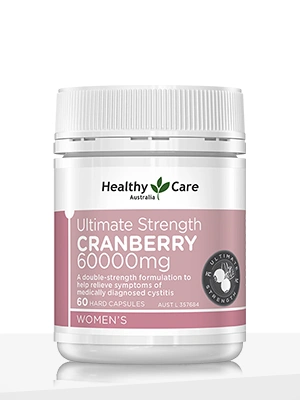 Healthy Care Ultimate Strength Cranberry 60000mg – 60 Capsules