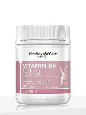 Healthy Care Vitamin B6 100mg – 120 Tablets